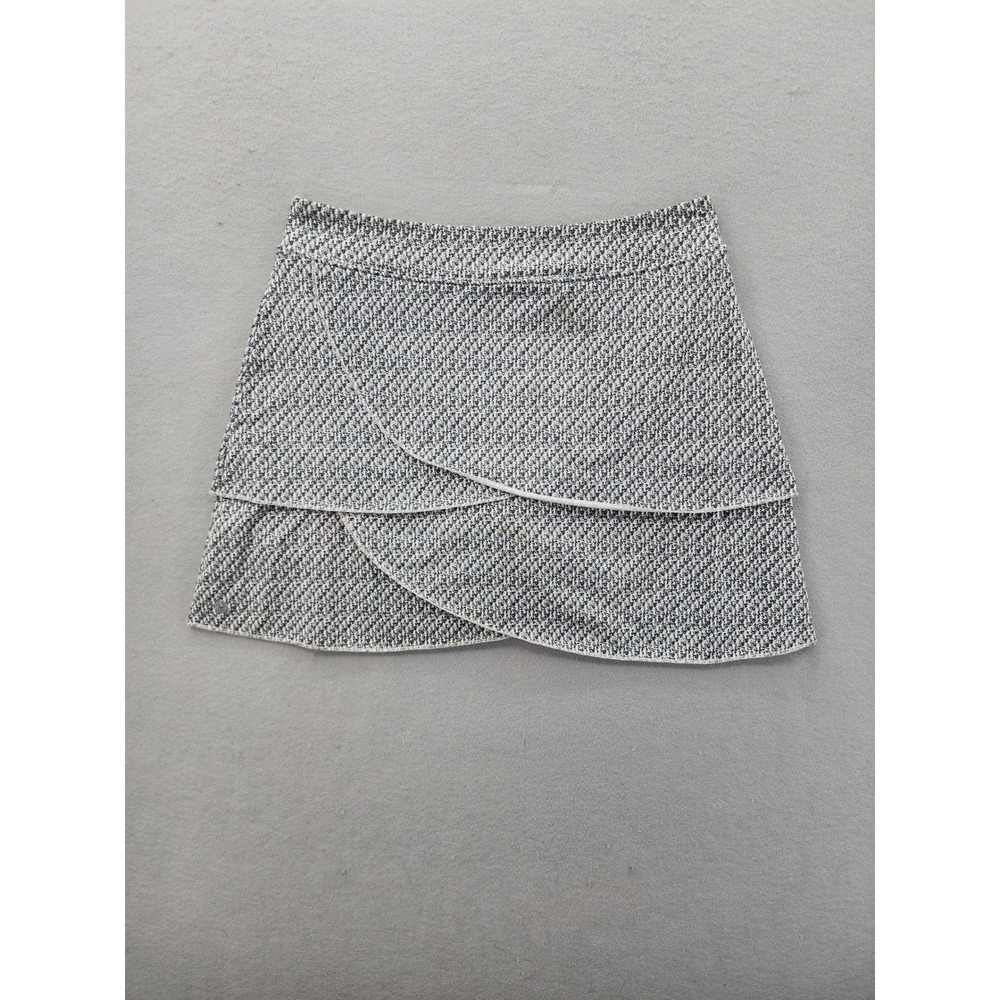 Soybu Grey Textured Layered Skort Womens Medium Activewear Tennis Golf Skirt M - Picture 6 of 12